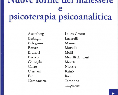 Indice Nuove forme del malessere