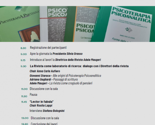 Locandina Trentennale rivista SIPP