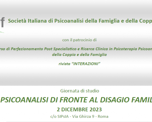 PCF La psicoanalisi di fronte..